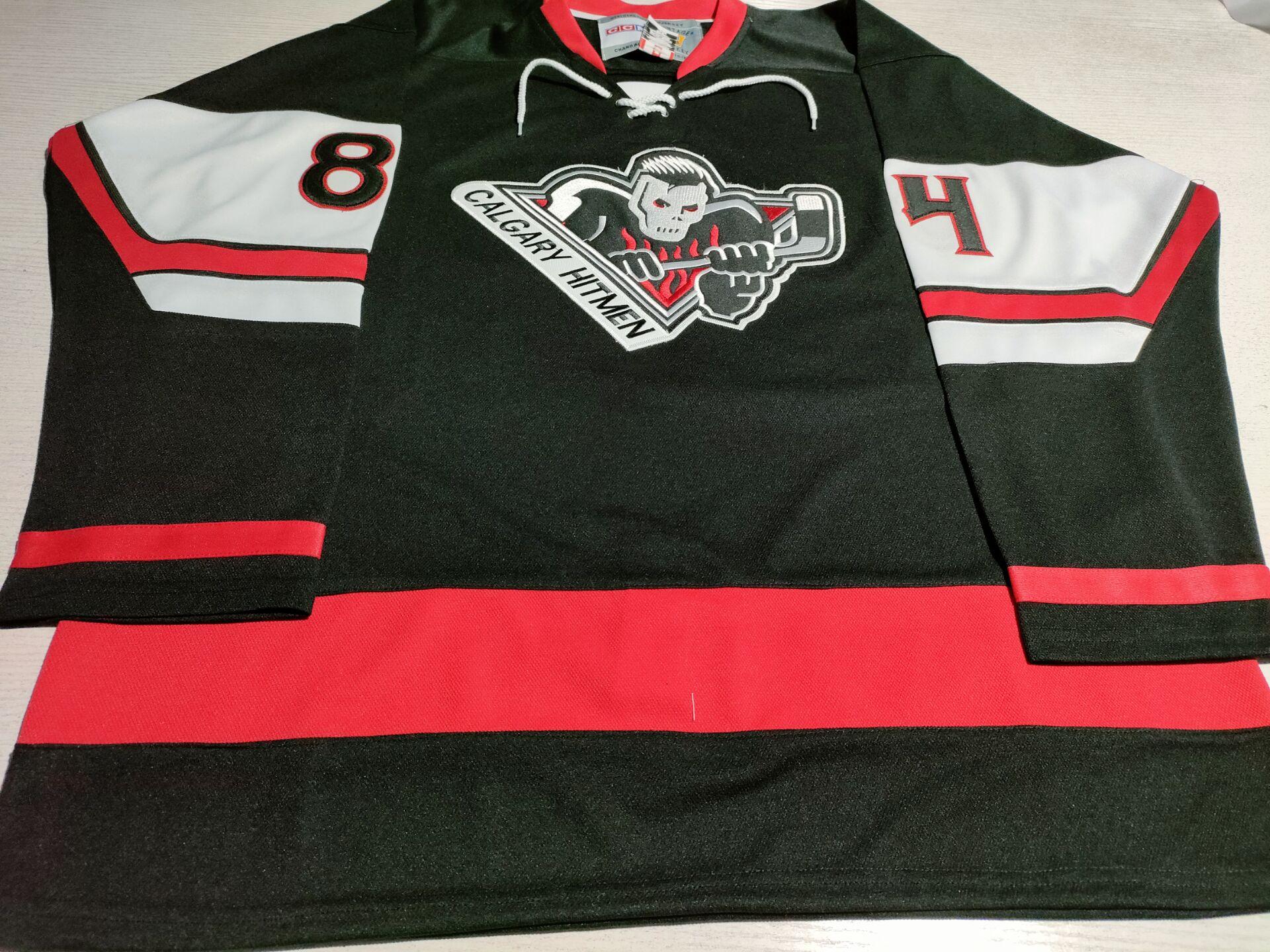 Custom WHL Bret Hart 84 Calgary Hitmen Vintage Hockey Jersey Red Black Customized any number name CCM Embroidery Stitched Jerseys
Custom WHL Bret Hart 84 Calgary Hitmen Vintage Hockey Jersey Red Black Customized any number name CCM Embroidery Stitched Jerseys
