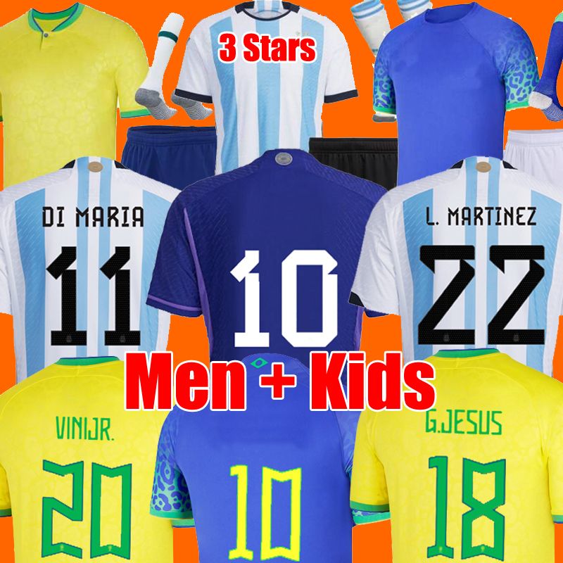 2022 soccer jerseyS Camiseta de futbol PAQUETA ARGENTINA DI MARIA BRAZILS football shirt JESUS RICHARLISON PELE brasil 22 23 maillots football men women kids SETS, Arg away kids sets
2022 soccer jerseyS Camiseta de futbol PAQUETA ARGENTINA DI MARIA BRAZILS football shirt JESUS RICHARLISON PELE brasil 22 23 maillots football men women kids SETS, Arg away kids sets