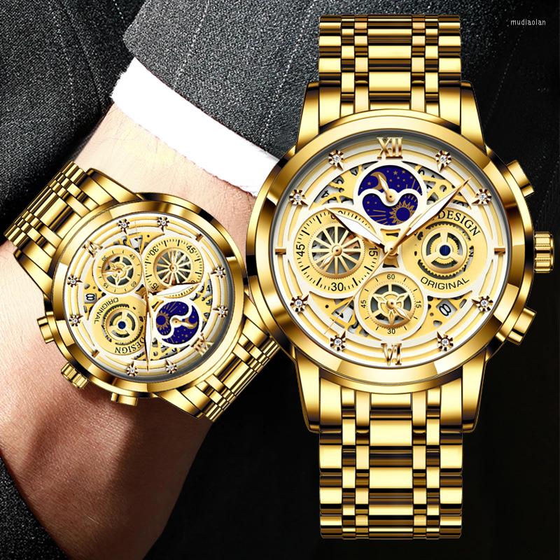 Wristwatches LIGE Watches For Men Top Quartz Watch Sport Waterproof Wrist Chronograph Date Relogio Masculino BOX, Gold
Wristwatches LIGE Watches For Men Top Quartz Watch Sport Waterproof Wrist Chronograph Date Relogio Masculino BOX, Gold