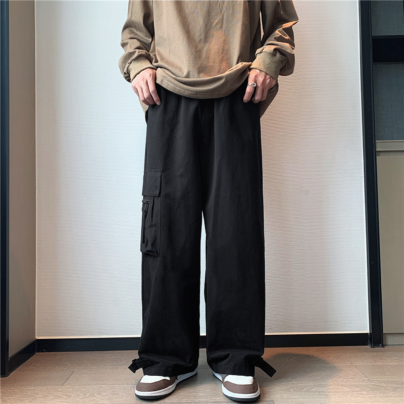 Men s Pants Men Retro Japanese European Stylish Hip Hop Cargo Trousers Pantalones Fashion High Street Casual Baggy Students Unisex Ins 230311