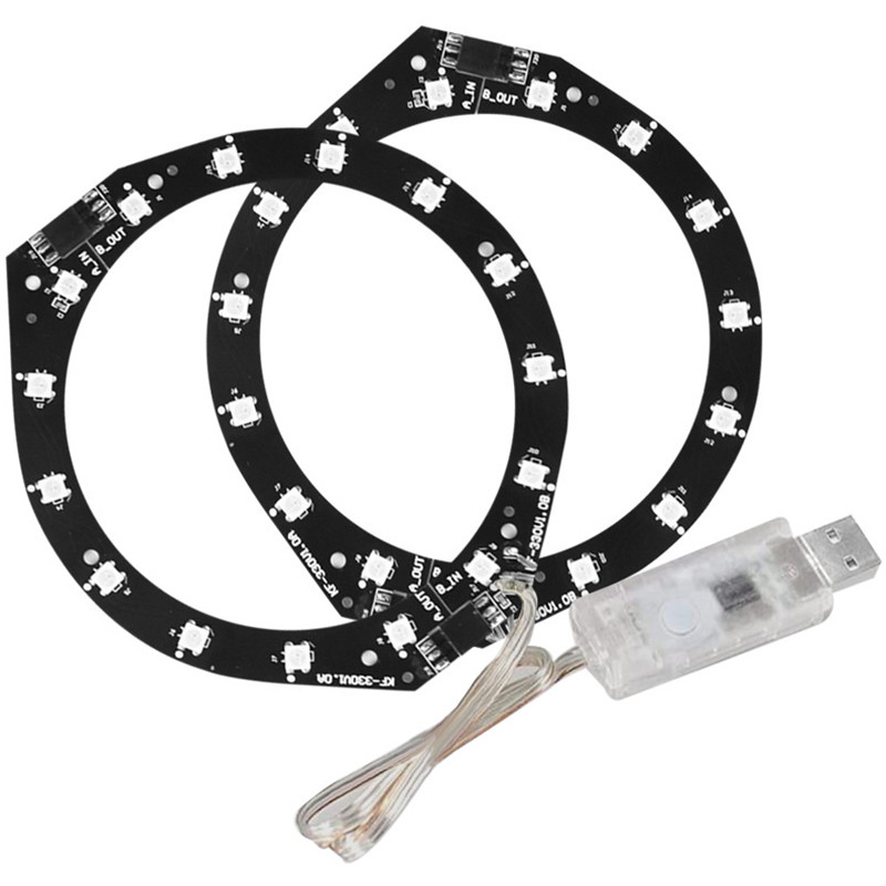 Ps5 Console Decoration Light 8 Colors Dazzle Color Changing Luminescent Atmosphere Lamp DIY Remote Control Gaming Accessories