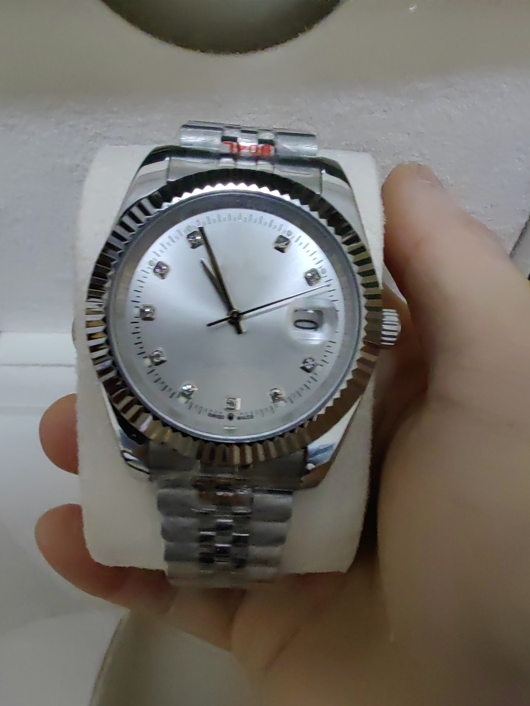With box Mens Watch 41mm Size Ref.228235 Daydate Automatic Mechanical Movement 18k white Stainless steel Sapphire Glass High-Quality President Watches 2023, Style 6 original box+watch
With box Mens Watch 41mm Size Ref.228235 Daydate Automatic Mechanical Movement 18k white Stainless steel Sapphire Glass High-Quality President Watches 2023, Style 6 original box+watch