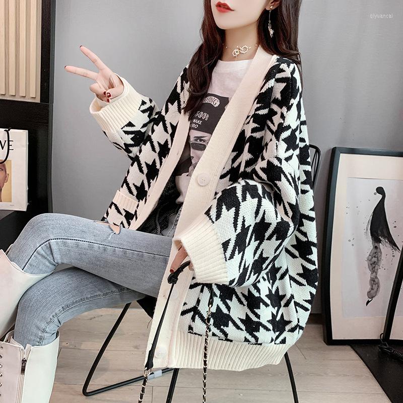 Women's Knits Fashion Knitted Jacket Women's Loose Korean Style Autumn Winter Female Sweater Cardigans, Sky blue
Women's Knits Fashion Knitted Jacket Women's Loose Korean Style Autumn Winter Female Sweater Cardigans, Sky blue