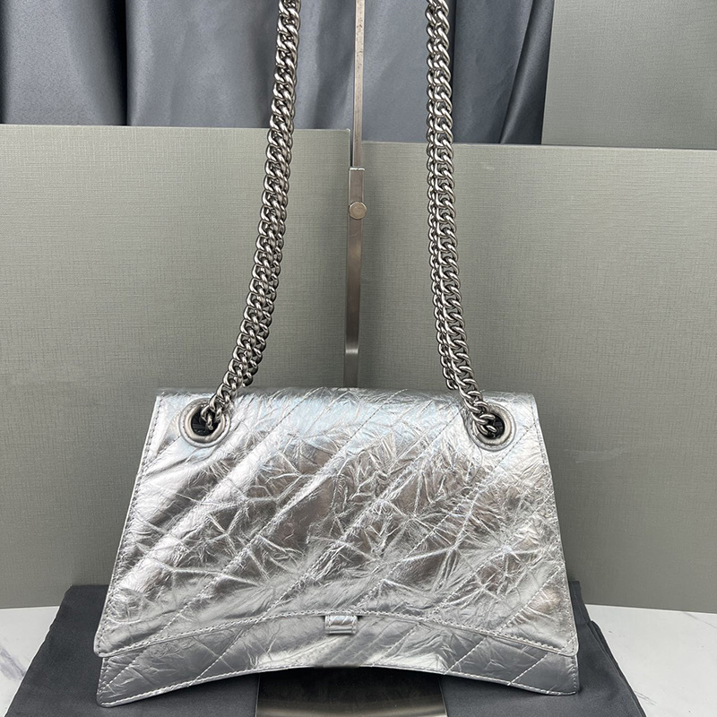 2023 Fashion Women's Medium Chain Bag Designers Shoulder Bags 100% Calfskin High Quality Lady Crossbody Bag Black Silver with Box, Pink
2023 Fashion Women's Medium Chain Bag Designers Shoulder Bags 100% Calfskin High Quality Lady Crossbody Bag Black Silver with Box, Pink