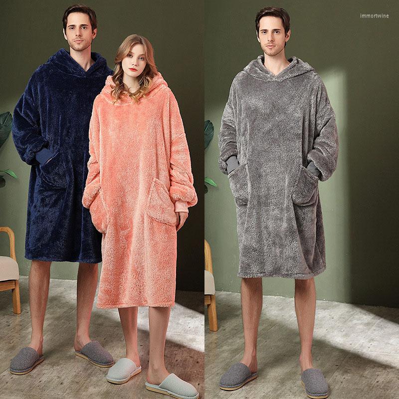 Women's Sleepwear Autumn Winter Nightdress Women Men Casual Coral Fleece Warm Couple Home Wear Flannel Belt Pyjamas Kimono Bathrobe Gown, Navy women
Women's Sleepwear Autumn Winter Nightdress Women Men Casual Coral Fleece Warm Couple Home Wear Flannel Belt Pyjamas Kimono Bathrobe Gown, Navy women