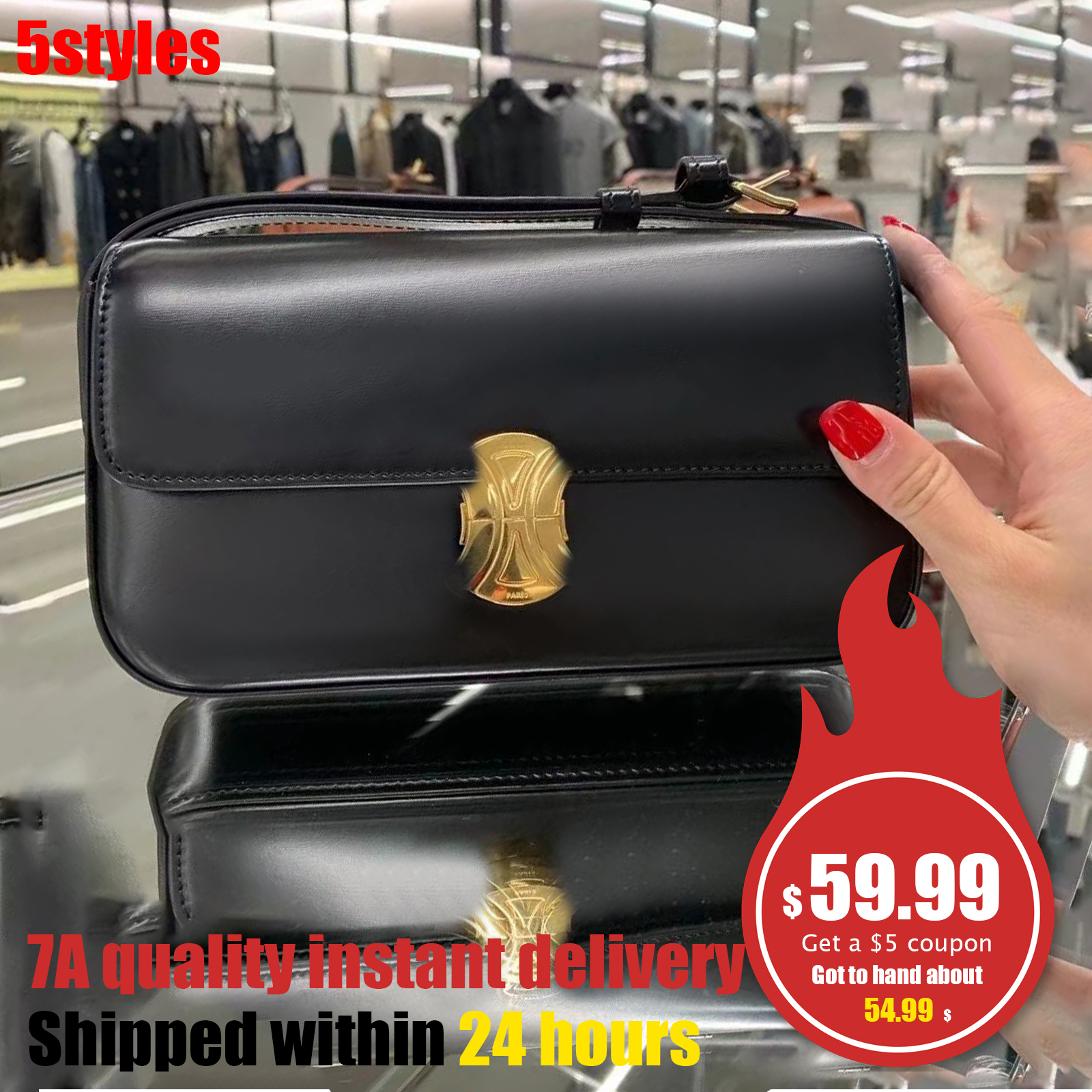 Designer TRIOMPHE BESACE shoulder bags crossbody Hobo mens Underarm bag Women's Straps Luxury handbags clutch lady Pochette totes Metal buckle handbag Evening gift, Black
Designer TRIOMPHE BESACE shoulder bags crossbody Hobo mens Underarm bag Women's Straps Luxury handbags clutch lady Pochette totes Metal buckle handbag Evening gift, Black