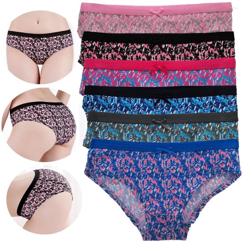 Women's Panties 6pcs/Pack Women's Cotton Underwear Sexy Fashion Print Briefs Low Waist Comfortable Underpants Female Soft Lingerie, Hu-89499
Women's Panties 6pcs/Pack Women's Cotton Underwear Sexy Fashion Print Briefs Low Waist Comfortable Underpants Female Soft Lingerie, Hu-89499