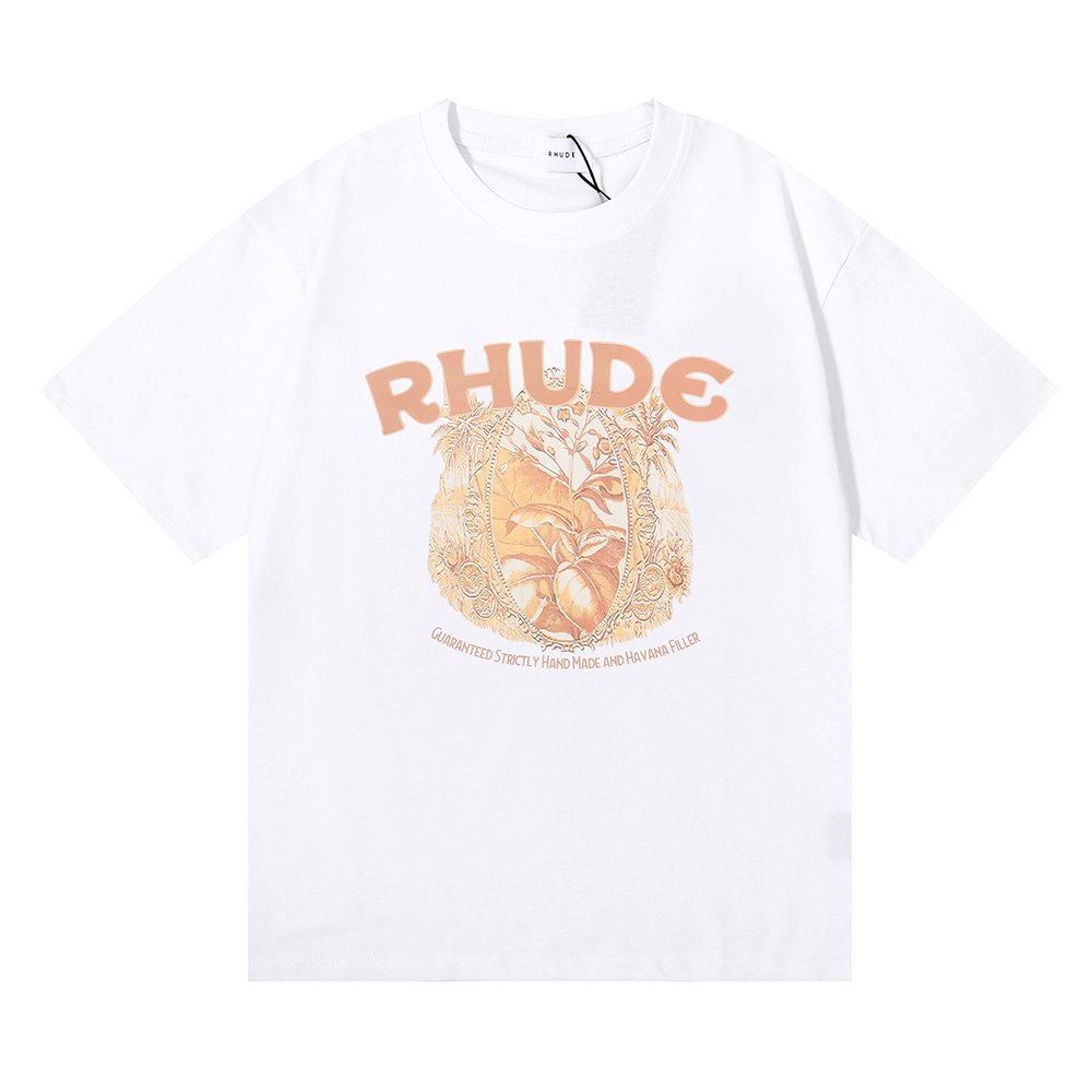 T 2023 Casual Mens Rhude Summer Shirt Designer Priting Fashion Simple Ppure Cotton Men T Shirts US Size S-XXL U88Y, Rhude-12
T 2023 Casual Mens Rhude Summer Shirt Designer Priting Fashion Simple Ppure Cotton Men T Shirts US Size S-XXL U88Y, Rhude-12