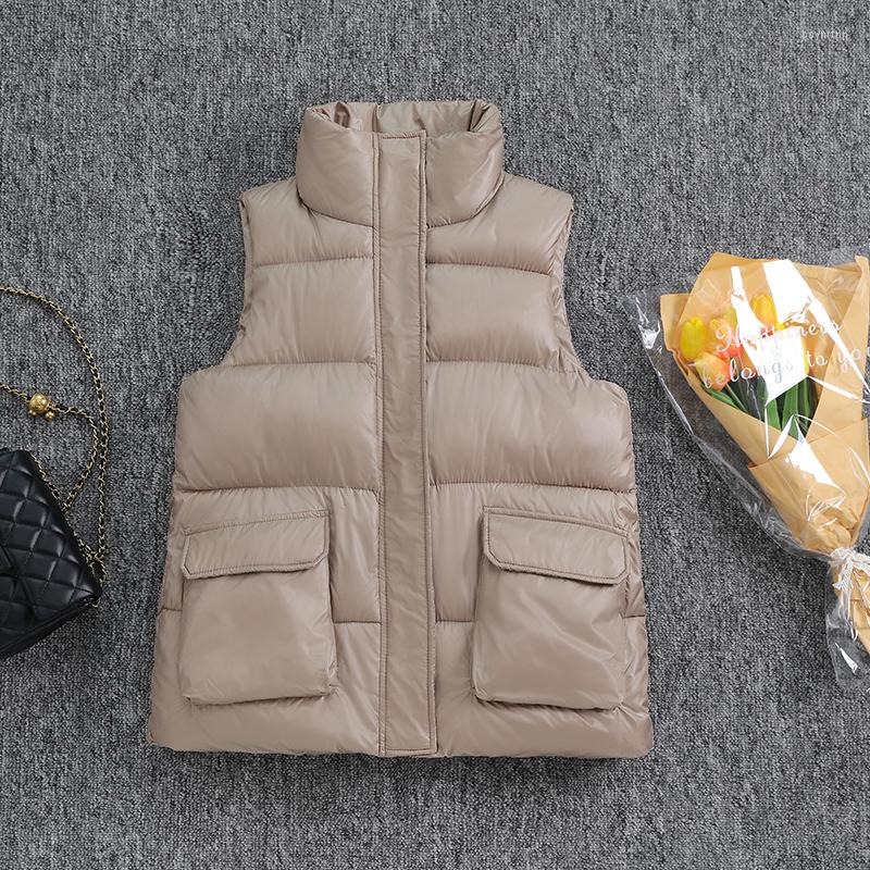 Women's Vests Nice Plus Size Sleeveless Female Vest Jacket Stand Collar Solid Women Casual Waistcoat Winter Short Ladies Cotton Padded, Black
Women's Vests Nice Plus Size Sleeveless Female Vest Jacket Stand Collar Solid Women Casual Waistcoat Winter Short Ladies Cotton Padded, Black