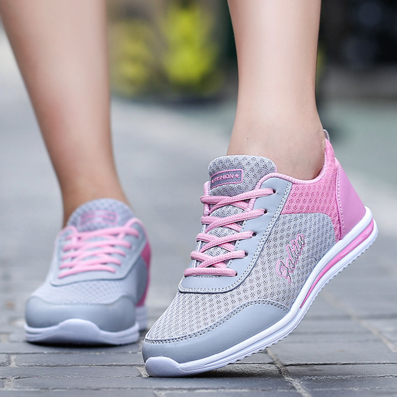 Dress Shoes Women's Vulcanized Casual Mesh Sneakers Flat Ladies Breathable Basket Female 230313, 958 gray pink
Dress Shoes Women's Vulcanized Casual Mesh Sneakers Flat Ladies Breathable Basket Female 230313, 958 gray pink