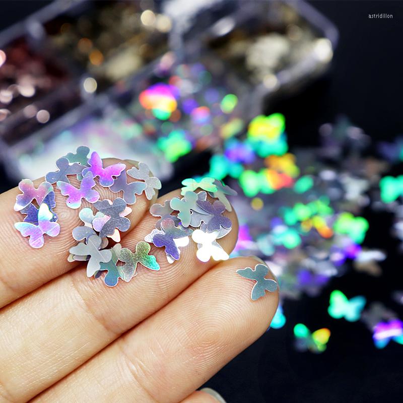 Nail Art Decorations Holographic Butterfly Glitter Sequins Manicure Accessory Flakes Kit Laser Design 3D Charms Ornaments
Nail Art Decorations Holographic Butterfly Glitter Sequins Manicure Accessory Flakes Kit Laser Design 3D Charms Ornaments