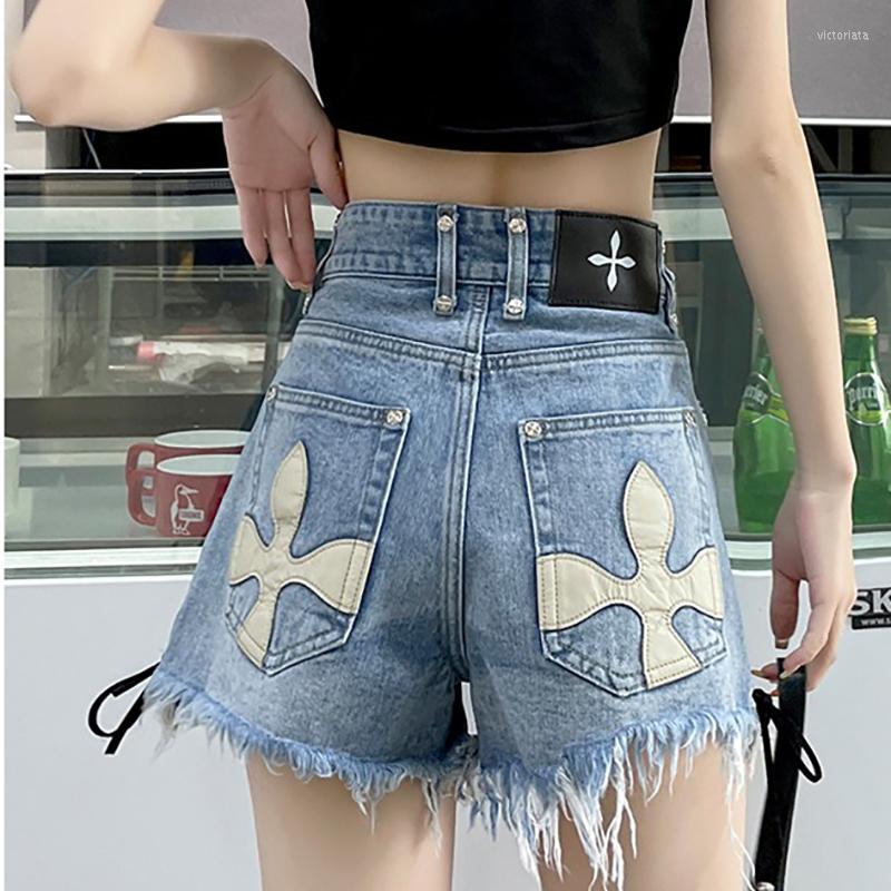 Women' Shorts Women Solid Bandag Denim Summer Female Korean Cross Patchwork Jeans Short Office Lady Hip Hop Tassel Bottoms Mujer DK004, Black
Women' Shorts Women Solid Bandag Denim Summer Female Korean Cross Patchwork Jeans Short Office Lady Hip Hop Tassel Bottoms Mujer DK004, Black