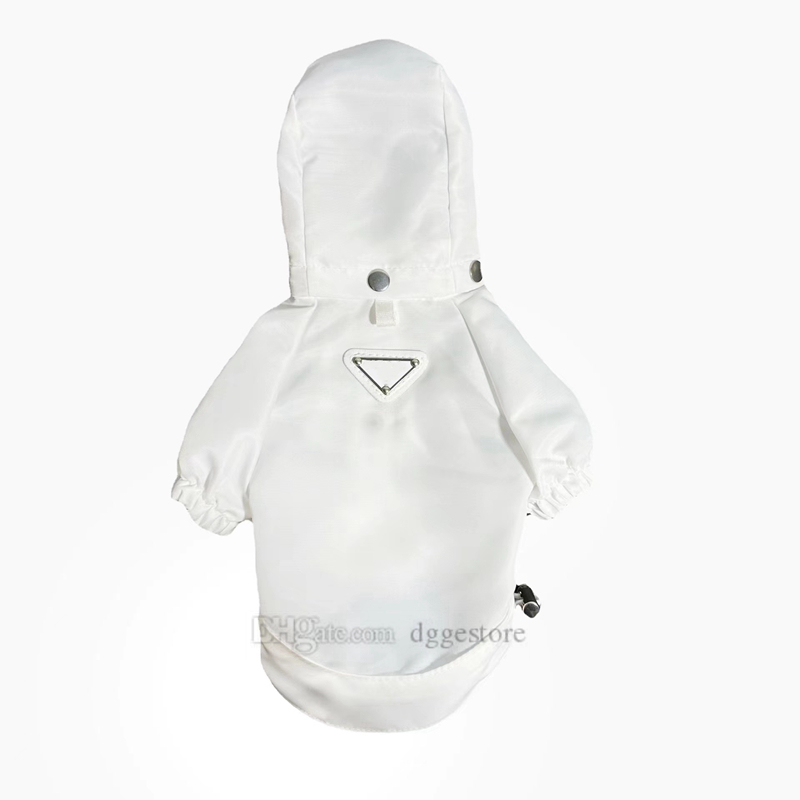 Designer Dog Clothes Brand Lightweight Dog Apparel Dog Raincoat Dog Coat with Hoodie Waterproof Dog Rain Jacket for X-Small to Large Dogs Adjustable Drawstring A555, White
Designer Dog Clothes Brand Lightweight Dog Apparel Dog Raincoat Dog Coat with Hoodie Waterproof Dog Rain Jacket for X-Small to Large Dogs Adjustable Drawstring A555, White