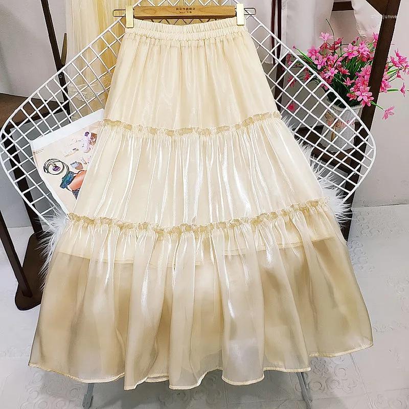 Skirts Women 2023 Korean Solid Fashion Spring Summer Sweet Students Cozy Loose Casual All-match High Waist Skirt Female Clothing, Blue
Skirts Women 2023 Korean Solid Fashion Spring Summer Sweet Students Cozy Loose Casual All-match High Waist Skirt Female Clothing, Blue