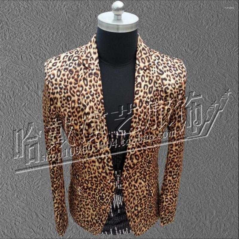 Men's Suits 2023 Men's Flower Leopard Suit Jacket Korean Version Men Small Blazer Nightclub Games Singer Stage Costumes
Men's Suits 2023 Men's Flower Leopard Suit Jacket Korean Version Men Small Blazer Nightclub Games Singer Stage Costumes