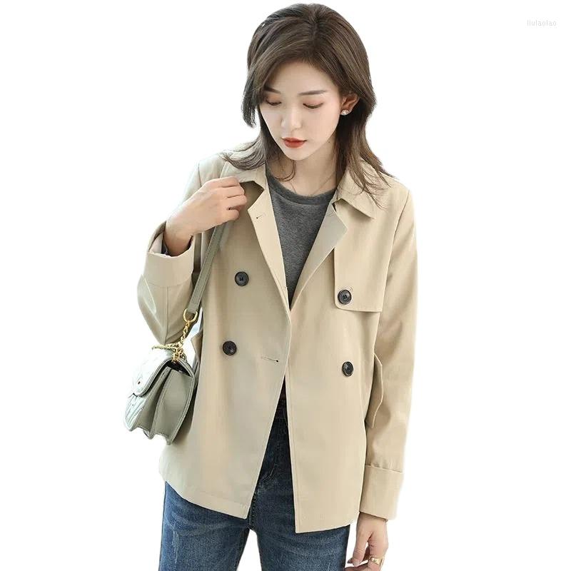 Women's Trench Coats Spring Autumn Short Coat Women 2023 Korean Double-Breasted Loose British Style Windbreaker Female Overcoat Outerwear, Beige
Women's Trench Coats Spring Autumn Short Coat Women 2023 Korean Double-Breasted Loose British Style Windbreaker Female Overcoat Outerwear, Beige