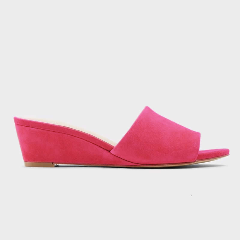Sandal Temperament Slippers 3cm Velvet Mules Wedge Sandals Open Toe High Heels Casual Dress Party Woman Shoes Plus Size 230313, Black
Sandal Temperament Slippers 3cm Velvet Mules Wedge Sandals Open Toe High Heels Casual Dress Party Woman Shoes Plus Size 230313, Black