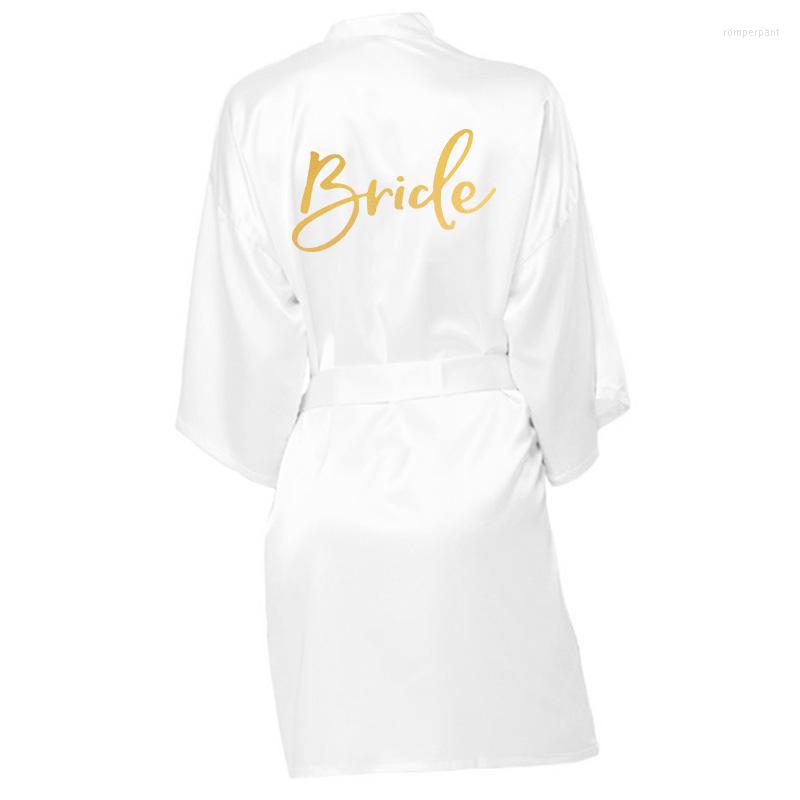Women's Sleepwear Women Silk Satin Short Night Robe Solid Kimono Fashion Bath Sexy Bathrobe Wedding Bride Gold Print, Champagnebride
Women's Sleepwear Women Silk Satin Short Night Robe Solid Kimono Fashion Bath Sexy Bathrobe Wedding Bride Gold Print, Champagnebride