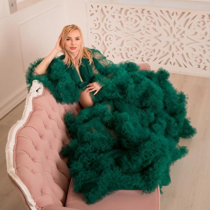Party Dresses Dark Green Prom For Poshoot Pregnant Women Ruffle Maternity Gowns Custom Made Sheer Nightgown Robes, Pink
Party Dresses Dark Green Prom For Poshoot Pregnant Women Ruffle Maternity Gowns Custom Made Sheer Nightgown Robes, Pink