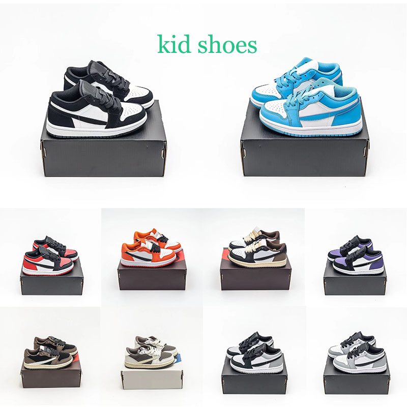 Top quality 1s kids shoes Basketball boy running Hiking girl Jumpman 1 low Black Toe Shattered Backboard Reverse Bred Black Toe Light Smoke Grey Original Outdoor
Top quality 1s kids shoes Basketball boy running Hiking girl Jumpman 1 low Black Toe Shattered Backboard Reverse Bred Black Toe Light Smoke Grey Original Outdoor
