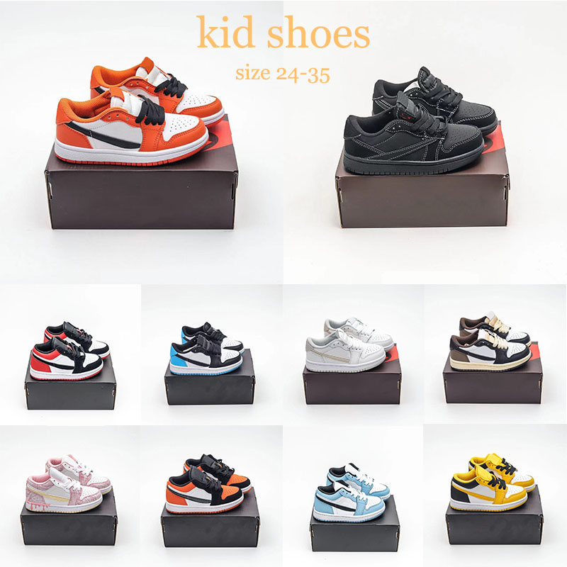 kids shoes Jumpman 1 low Basketball Shoes boy girl Sneakers 1s Starfish Dark Mocha unc Reverse Bred Black White kid Designers Athletic Trainers 24-35 skate Original, 34
kids shoes Jumpman 1 low Basketball Shoes boy girl Sneakers 1s Starfish Dark Mocha unc Reverse Bred Black White kid Designers Athletic Trainers 24-35 skate Original, 34