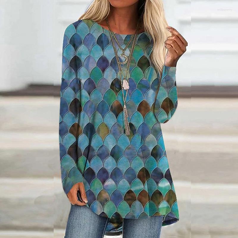 Women' Blouses Retro Pattern Print Irregular Blosue Shirt Women Spring Elegant O-Neck Tops Pullover Autumn Loose Long Sleeve Office Lady, 01 print
Women' Blouses Retro Pattern Print Irregular Blosue Shirt Women Spring Elegant O-Neck Tops Pullover Autumn Loose Long Sleeve Office Lady, 01 print
