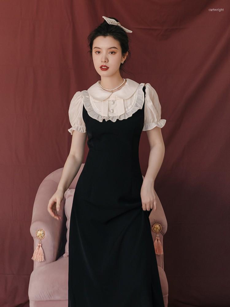Party Dresses SWEETXUE Summer 2023 Women' French Retro Girl Puff Sleeve Kawaii Temperament Mid-length Gothic Lolita Lovely Robe Femme, Photo color
Party Dresses SWEETXUE Summer 2023 Women' French Retro Girl Puff Sleeve Kawaii Temperament Mid-length Gothic Lolita Lovely Robe Femme, Photo color