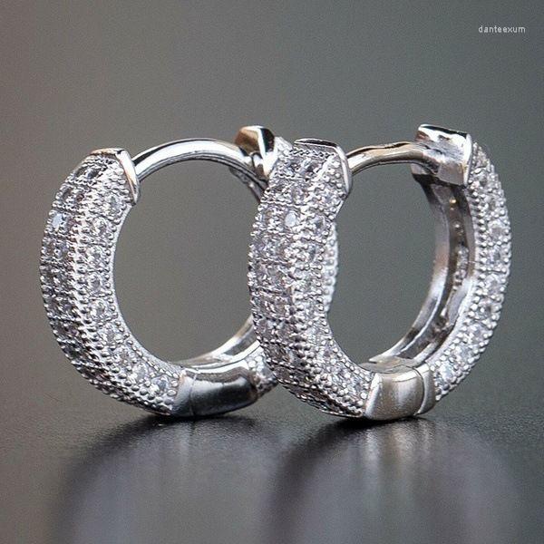 Hoop Earrings Classic 2 Row Crystal Cubic Zirconia Round For Men Women Simple Fashion Verstaile Hip Hop Jewelry Gift Silver Colo
Hoop Earrings Classic 2 Row Crystal Cubic Zirconia Round For Men Women Simple Fashion Verstaile Hip Hop Jewelry Gift Silver Colo