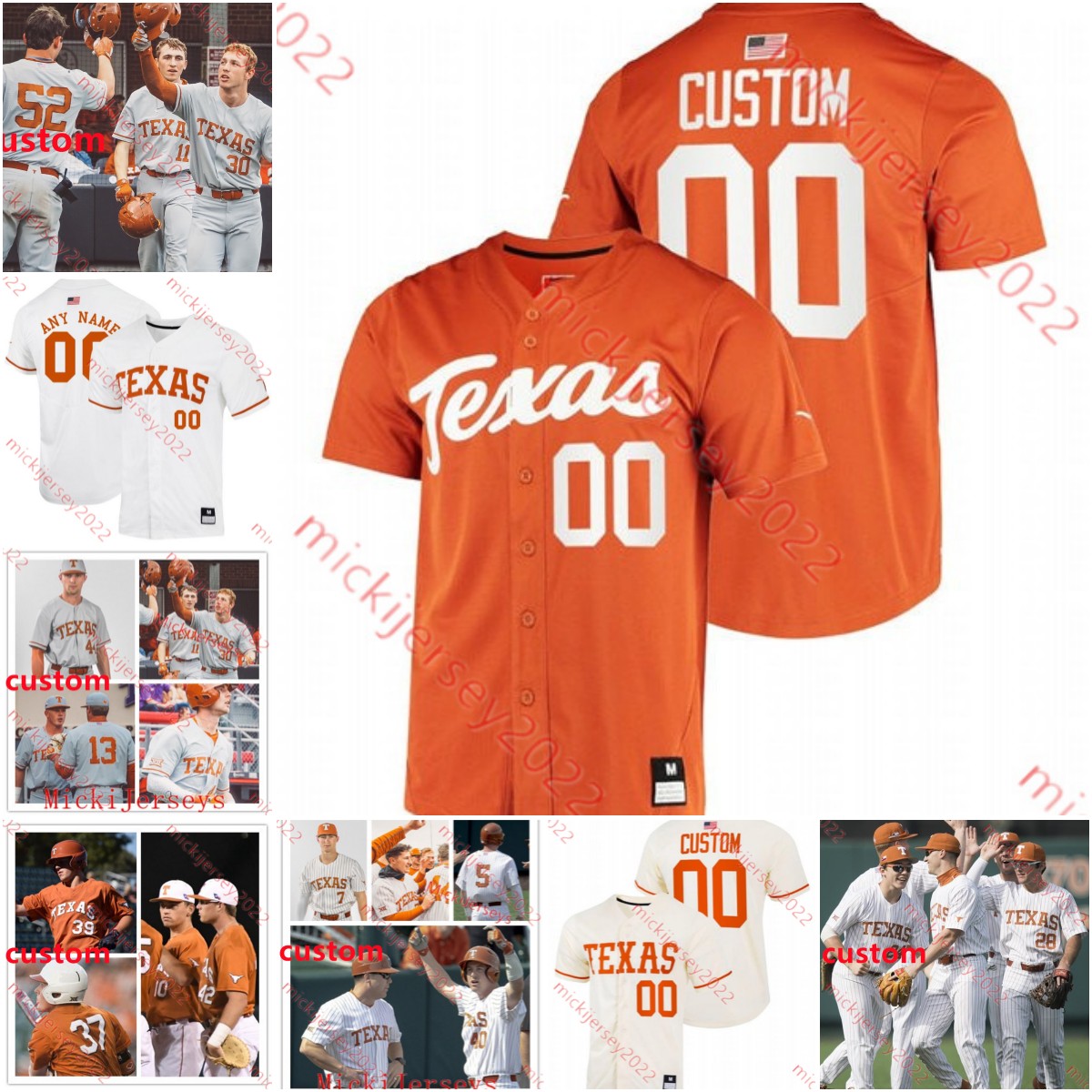 Stitched Texas Longhorns Baseball Jersey John Curtiss Ty Madden Ivan Melendez Scott Bryant Augie Garrido David Pierce Corey Knebel Custom Mens Youth Texas Jerseys, Grey
Stitched Texas Longhorns Baseball Jersey John Curtiss Ty Madden Ivan Melendez Scott Bryant Augie Garrido David Pierce Corey Knebel Custom Mens Youth Texas Jerseys, Grey