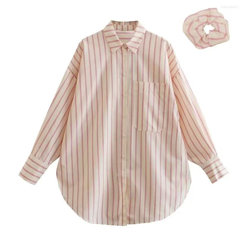 Women's Blouses Maxdutti Fashion Striped Bouse Women Poplin Loose Spring Shirt, Green
Women's Blouses Maxdutti Fashion Striped Bouse Women Poplin Loose Spring Shirt, Green