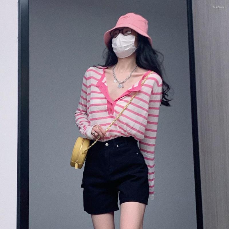 Women's T Shirts Women Striped T-Shirt Summer O-Neck Long Sleeve Loose Tops Female Fashion All-Match Sun Protecting Clothing, Pink
Women's T Shirts Women Striped T-Shirt Summer O-Neck Long Sleeve Loose Tops Female Fashion All-Match Sun Protecting Clothing, Pink