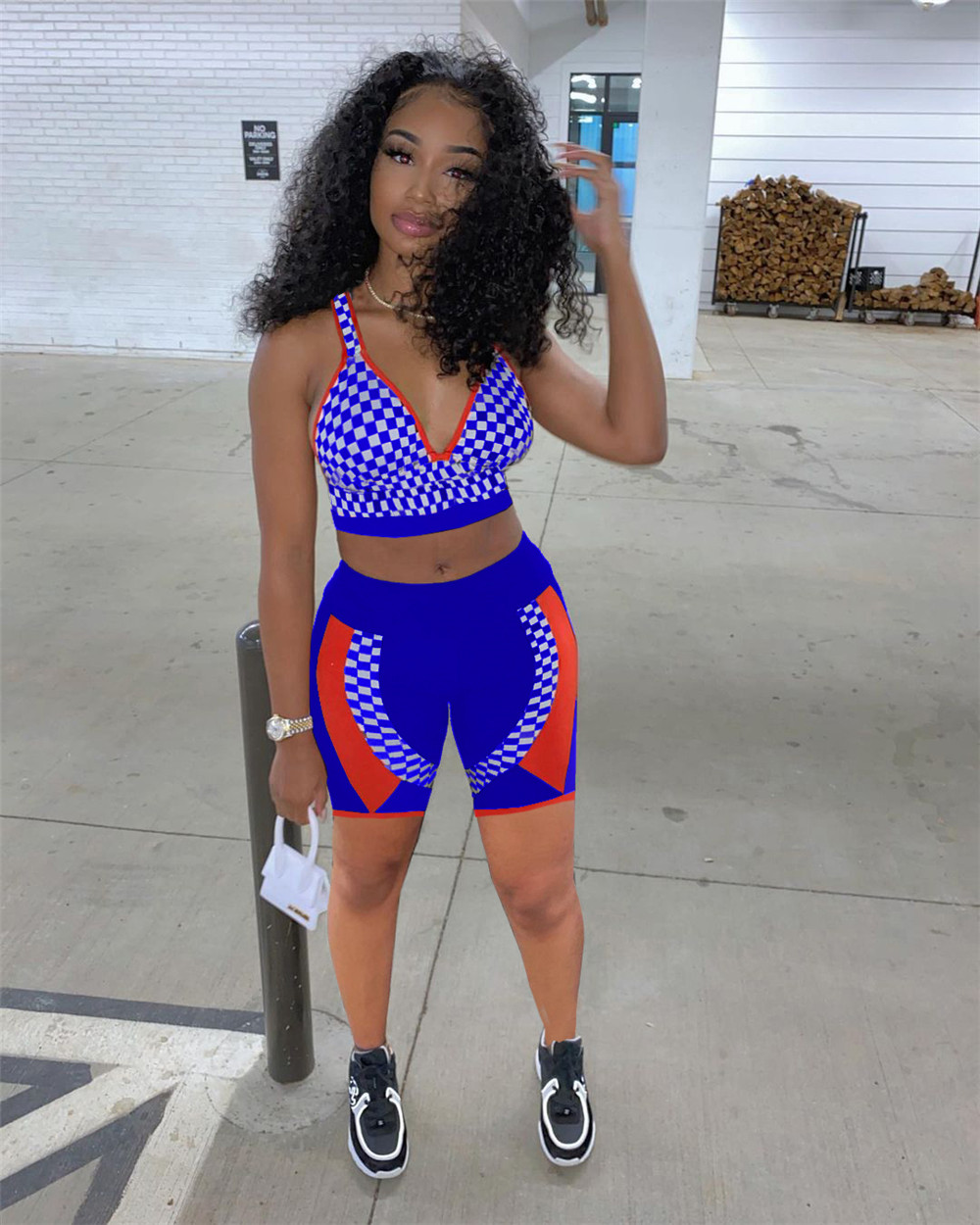 Women Designer Summer Outfits Tracksuits Two Piece Sets Sexy Sleeveless Tank Top and Shorts Sports suits Casual sportswear Beach