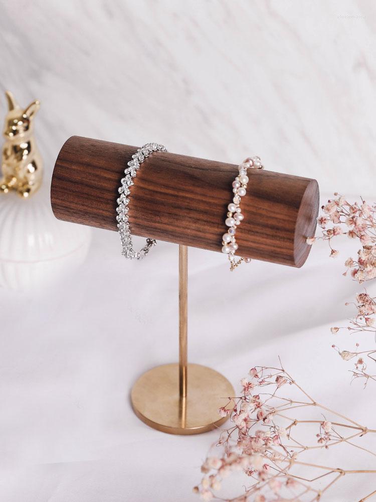 Jewelry Pouches Fashion Black Walnut Wood Bracelets Display Holder Bangle Stand Rack
Jewelry Pouches Fashion Black Walnut Wood Bracelets Display Holder Bangle Stand Rack