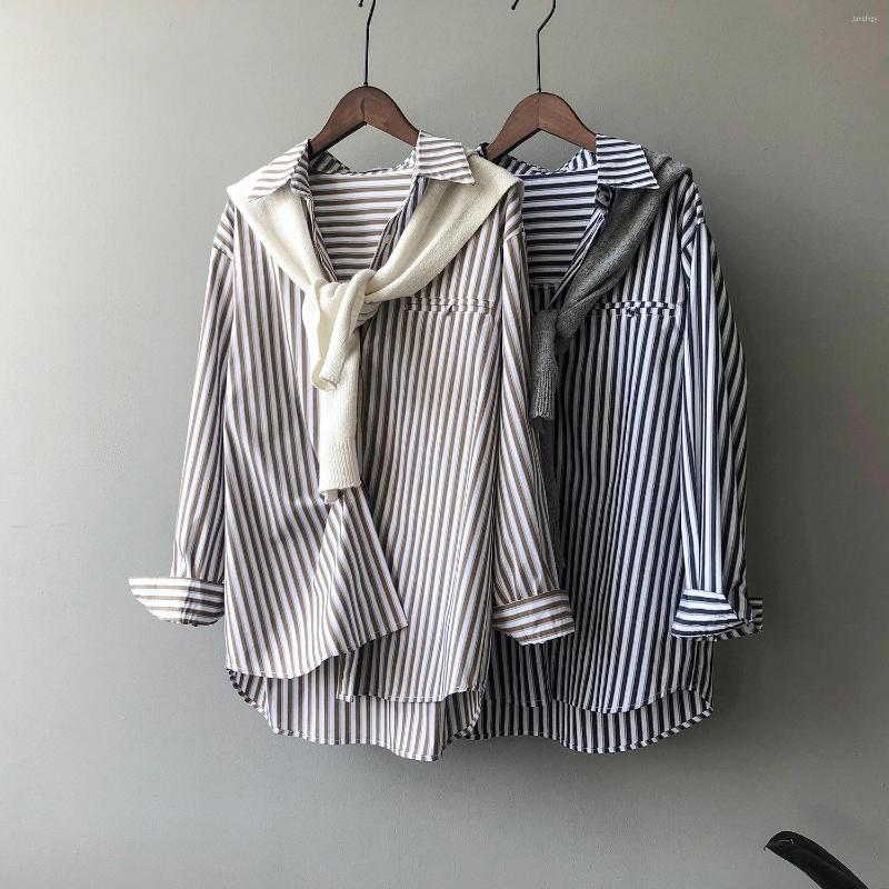 Women's Blouses Will - Vertical Stripes Shirt Female Spring Han Edition Easy Leisure Languid Is Lazy Wind Long Sleeve Shirts, Ga color stripe
Women's Blouses Will - Vertical Stripes Shirt Female Spring Han Edition Easy Leisure Languid Is Lazy Wind Long Sleeve Shirts, Ga color stripe