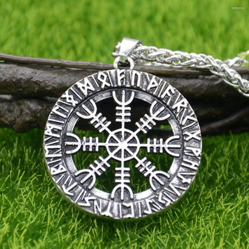 Chains Nostalgia Viking Runes Jewelry Compass Pendant Norse Amulet Talisman Vintage Necklace Men
Chains Nostalgia Viking Runes Jewelry Compass Pendant Norse Amulet Talisman Vintage Necklace Men