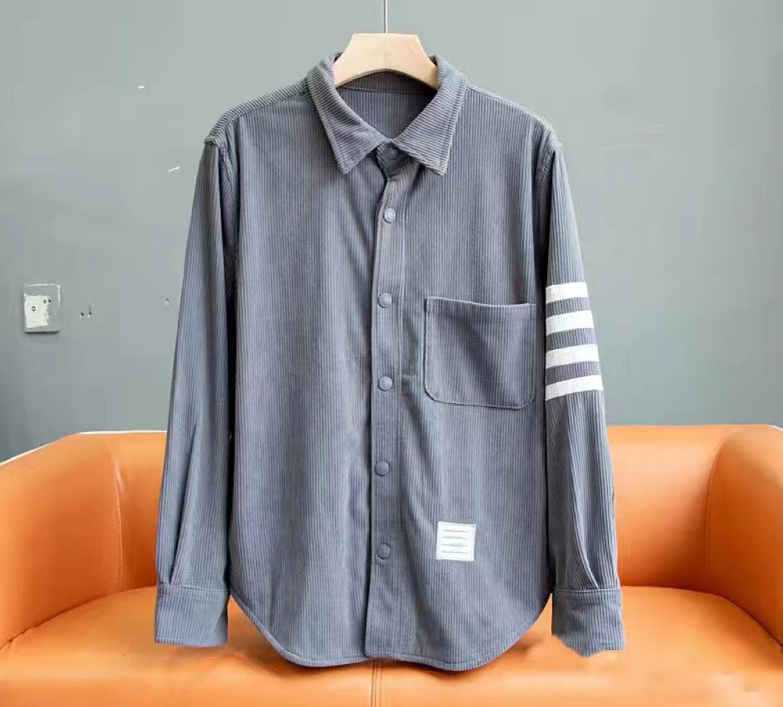 Men T-Shirts pure brown Long sleeve shirt M-4XL thom cotton Loopback Jersey Engineered Summer wear stripe Sweatshirt Crewneck Pullover B5
Men T-Shirts pure brown Long sleeve shirt M-4XL thom cotton Loopback Jersey Engineered Summer wear stripe Sweatshirt Crewneck Pullover B5