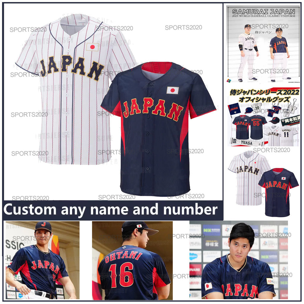 2023 WBC wbc Japan Baseball Jerseys World Baseball Classic 11 Yu Darvish 16 Shohei Ohtani 51 Seiya Suzuki Custom Stitched 14 Roki Sasaki Munetaka Murakami Roki Sasaki, Men blue
2023 WBC wbc Japan Baseball Jerseys World Baseball Classic 11 Yu Darvish 16 Shohei Ohtani 51 Seiya Suzuki Custom Stitched 14 Roki Sasaki Munetaka Murakami Roki Sasaki, Men blue