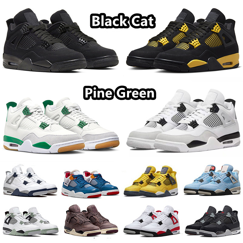 2023 OG Jumpman 4 Black Cat Basketball Shoes Military Black Canvas White Oreo Violet Ore University Blue Red Thunder Midnight Navy Pine Green, Item#49
2023 OG Jumpman 4 Black Cat Basketball Shoes Military Black Canvas White Oreo Violet Ore University Blue Red Thunder Midnight Navy Pine Green, Item#49