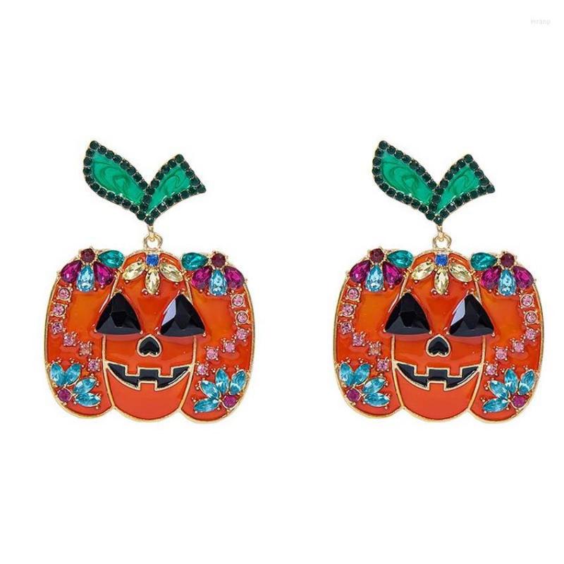 Dangle Earrings Cute Orange Enamel Crystal Pumpkin For Women 2023 Est Creatively Halloween Jewelry Wholesale
Dangle Earrings Cute Orange Enamel Crystal Pumpkin For Women 2023 Est Creatively Halloween Jewelry Wholesale