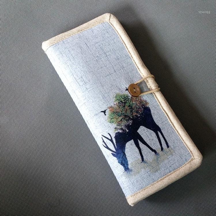 Wallets Chinese National Style Wallet Cotton Printed Handmade Fabric Buckle Bag Color Linen1, Fawn
Wallets Chinese National Style Wallet Cotton Printed Handmade Fabric Buckle Bag Color Linen1, Fawn
