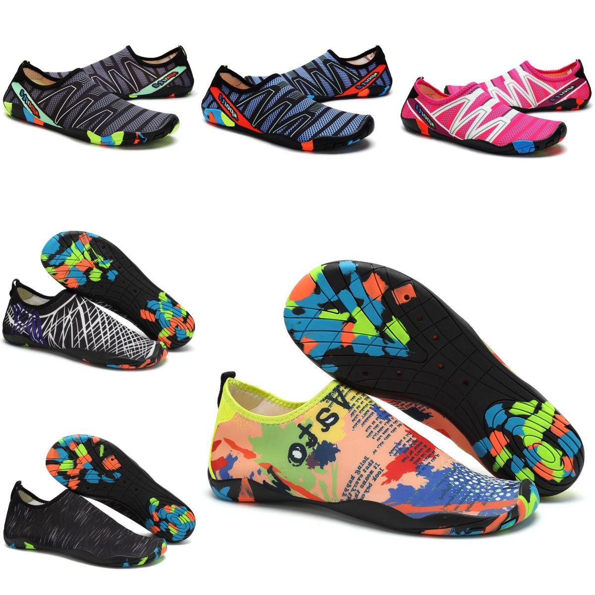 Water Shoes Women men shoes Beach antiskid green pink red grey Swim Diving Outdoor Barefoot Quick-Dry size eur 36-45
Water Shoes Women men shoes Beach antiskid green pink red grey Swim Diving Outdoor Barefoot Quick-Dry size eur 36-45