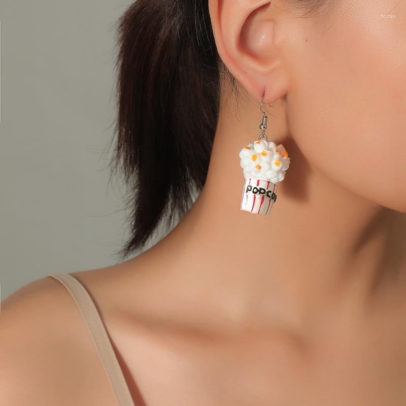 Dangle Earrings Funny Cartoon Popcorn For Women Girl Creative Cute Food Earring Handmade DIY Party Jewelry Gift
Dangle Earrings Funny Cartoon Popcorn For Women Girl Creative Cute Food Earring Handmade DIY Party Jewelry Gift