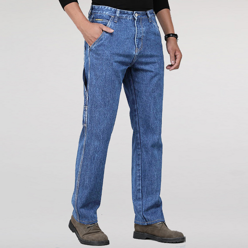 Men's Jeans Men's High Waist Jeans Straight Cut Autumn Cargo Denim Cotton Vintage Pants Side Pockets Husband Casual Classic Male Trousers 230313, Dark blue
Men's Jeans Men's High Waist Jeans Straight Cut Autumn Cargo Denim Cotton Vintage Pants Side Pockets Husband Casual Classic Male Trousers 230313, Dark blue