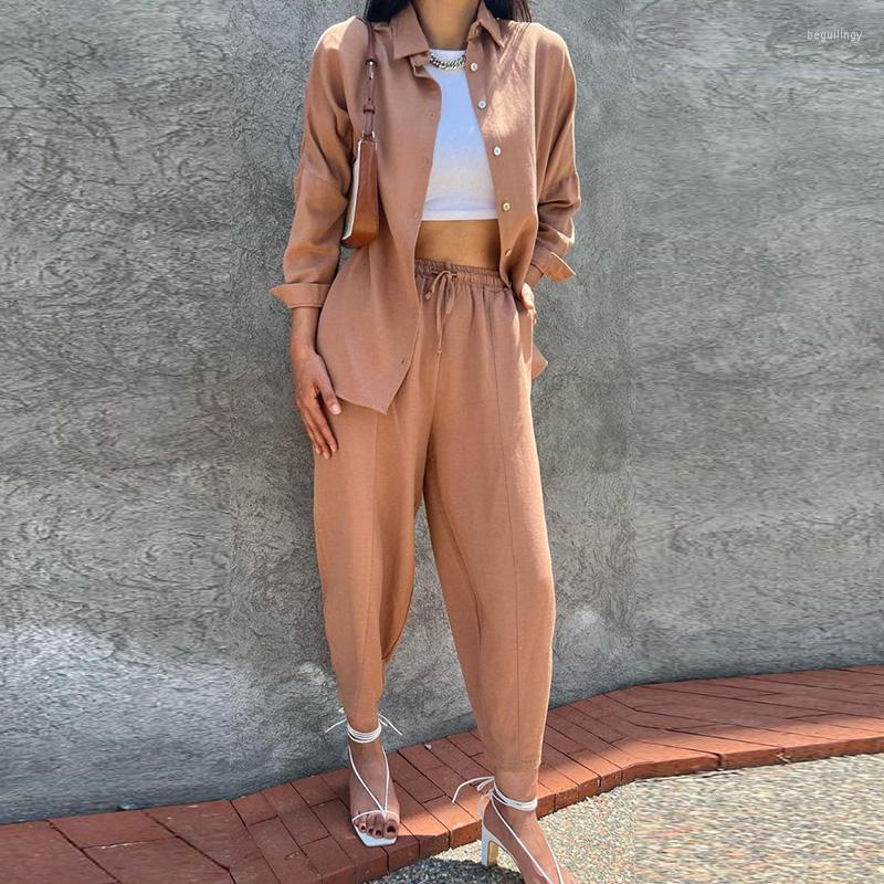 Women's Tracksuits Elegant Lapel Collar Button Shirt & Wide Leg Pant Suit Women Casual Long Sleeve Solid Set Fashion Pocket Loose Two, 05 khaki
Women's Tracksuits Elegant Lapel Collar Button Shirt & Wide Leg Pant Suit Women Casual Long Sleeve Solid Set Fashion Pocket Loose Two, 05 khaki
