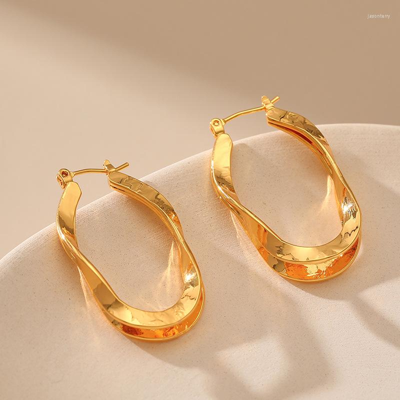 Hoop Earrings Stud For Women Gold Plated Piercing Famale Fashion Accessories 2023 Jewelry Wholesale
Hoop Earrings Stud For Women Gold Plated Piercing Famale Fashion Accessories 2023 Jewelry Wholesale