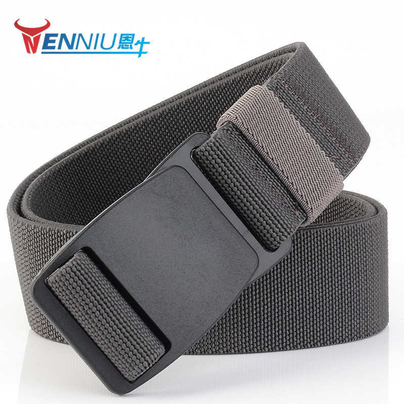 Waist Chain Belts Buckles Men's Women's ENNIU security belt thickened canvas belt elastic casual men's belt can, Black
Waist Chain Belts Buckles Men's Women's ENNIU security belt thickened canvas belt elastic casual men's belt can, Black