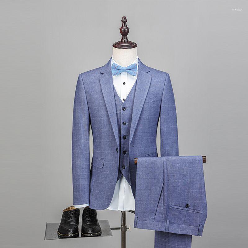 Men' Suits AIMENWANT Men' Suit 2023 Design High Quality Wedding Jacket Vest Pants 3pcs Set Business Man Slim Fit Meeting, Photo color
Men' Suits AIMENWANT Men' Suit 2023 Design High Quality Wedding Jacket Vest Pants 3pcs Set Business Man Slim Fit Meeting, Photo color