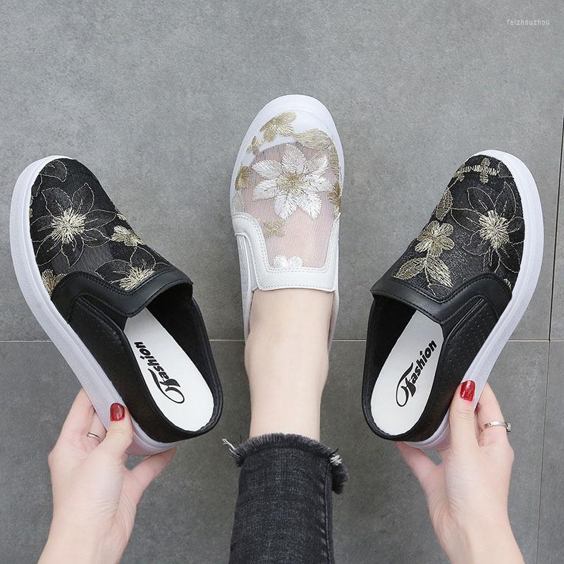 Sandals Women's Half And Slippers Summer Fashion Lazy Thick Bottom All-match Heel-free Baotou Shoes Female Wedge, White
Sandals Women's Half And Slippers Summer Fashion Lazy Thick Bottom All-match Heel-free Baotou Shoes Female Wedge, White