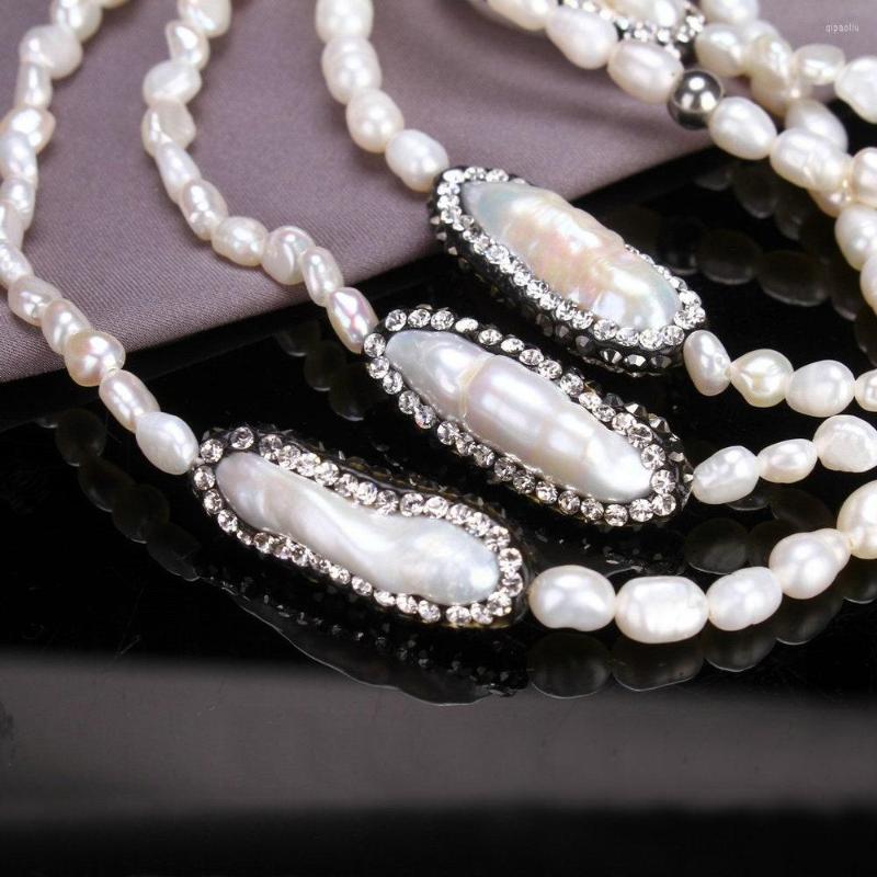 Chains SINZRY 2023 Luxury Natural Fresh Pearl Jewelry Cubic Zircon Baroque Long Sweater Necklaces Trendy Personality Jewellery
Chains SINZRY 2023 Luxury Natural Fresh Pearl Jewelry Cubic Zircon Baroque Long Sweater Necklaces Trendy Personality Jewellery