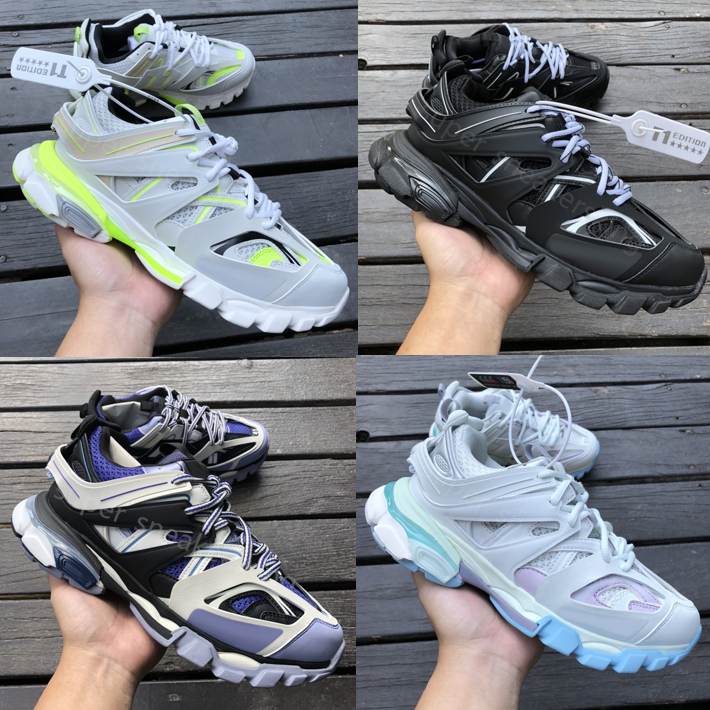 2023 Track 3.0 Men Women Running Shoes Designer Triple s Sneakers white black leather Trainer Nylon Printed Platform Sneaker 36-45
2023 Track 3.0 Men Women Running Shoes Designer Triple s Sneakers white black leather Trainer Nylon Printed Platform Sneaker 36-45